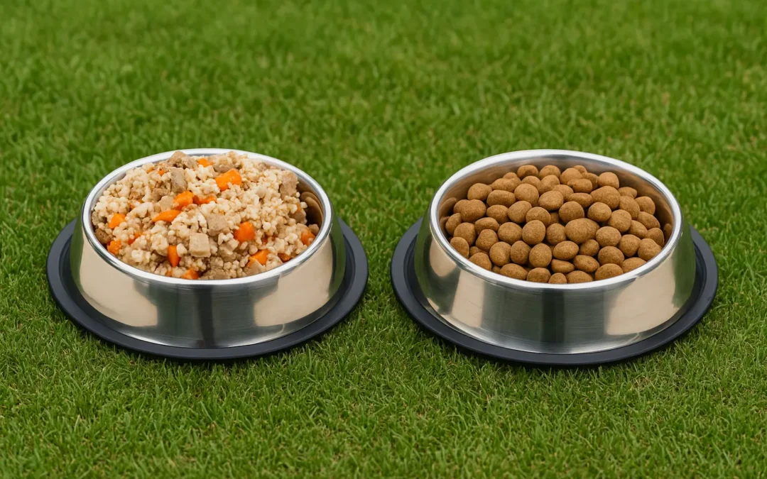 Croquetas vs comida casera para perros