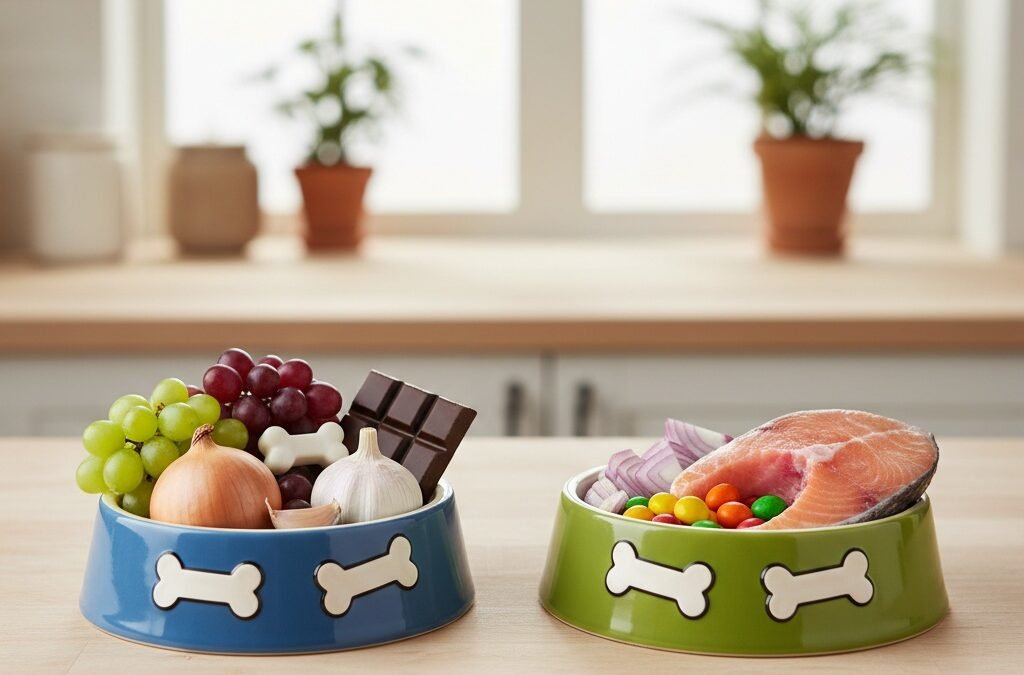 Alimentos prohibidos para perros y gatos